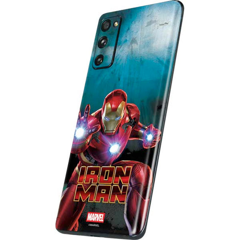 Marvel Iron Man Repulsor Blast Galaxy S20 Fan Edition Skin